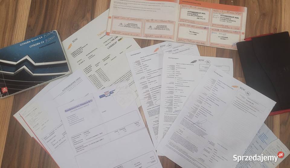 Citroen C4 Grand Picasso 16 benzyna 120 7 lubelskie Lubartów sprzedam