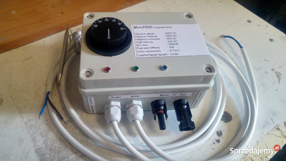 Sterownik grzałek 2500W fotowoltaika warmińsko-mazurskie Miłki sprzedam