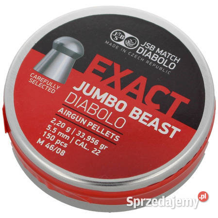 Śrut JSB Exact Jumbo Beast 552 mm 150 546387150 Warszawa