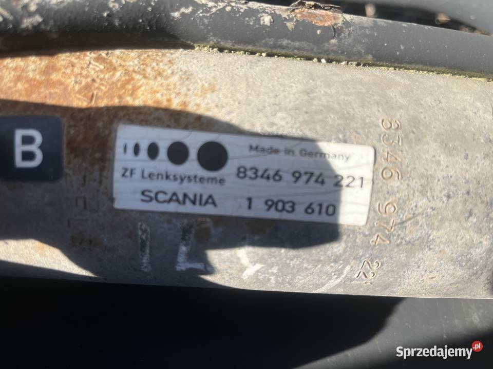 Siłownik kierowniczy SCANIA S R G P 1 903 Gorzów Wielkopolski sprzedam