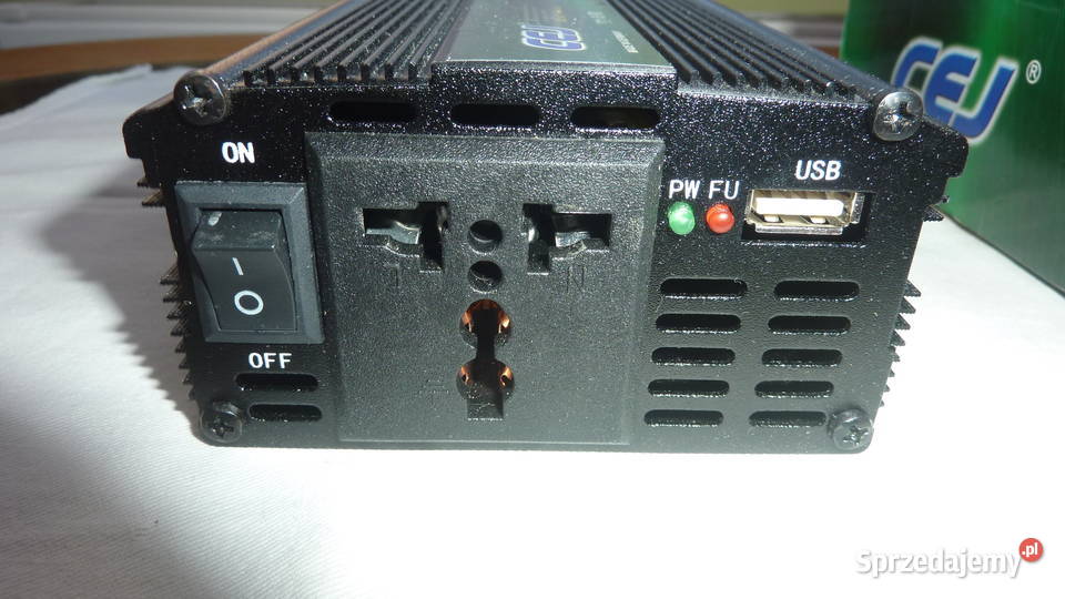 Przetwornica napięcia CEJ1000P z 24 Volt na 230 Przetwornice napięcia Łódź