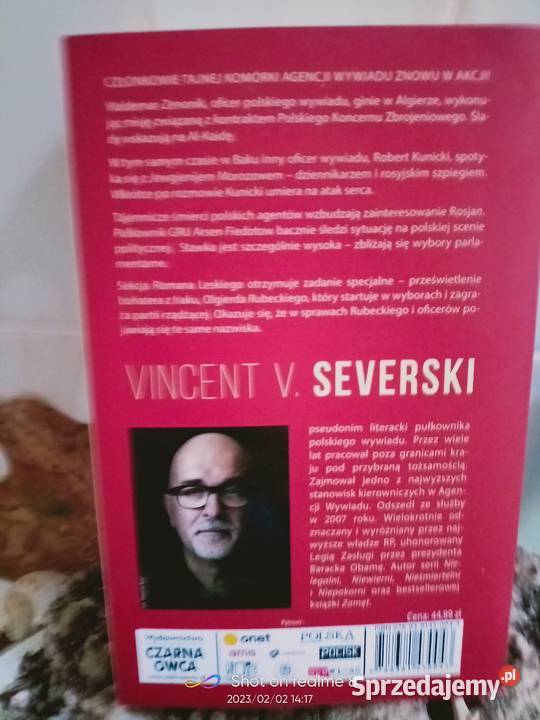 Odwet Severski książki pierwsze wydanie Rok wydania 2008