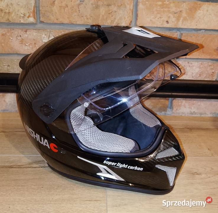 Kask Nischua Enduro carbon super light rozmiar M Kaski