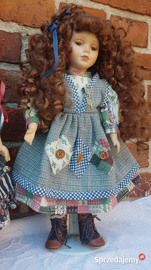 lalki porcelanowe dwie kolekcjonerskie 40 Pozostałe zachodniopomorskie Białogard sprzedam