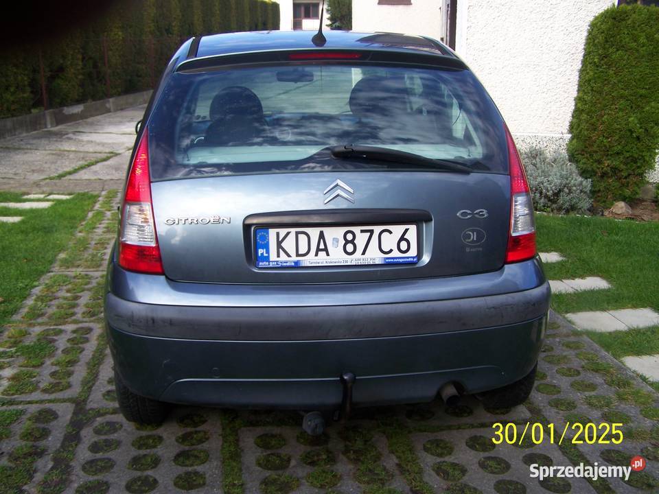Citroen C3 14hdi 68 klima hak mały przebieg C3 małopolskie Tarnów