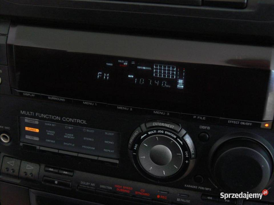 Mocna wieża Sony RX50 pilot kolumny WYSYŁKA Katowice