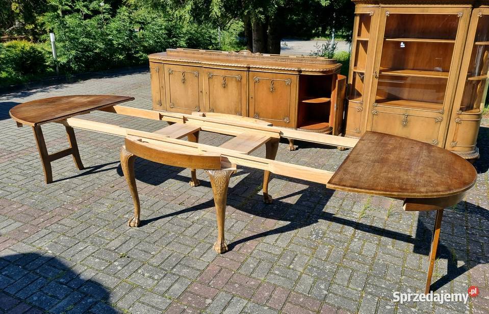 Jadalnia w stylu chippendale komplet mebli Szczecin sprzedam