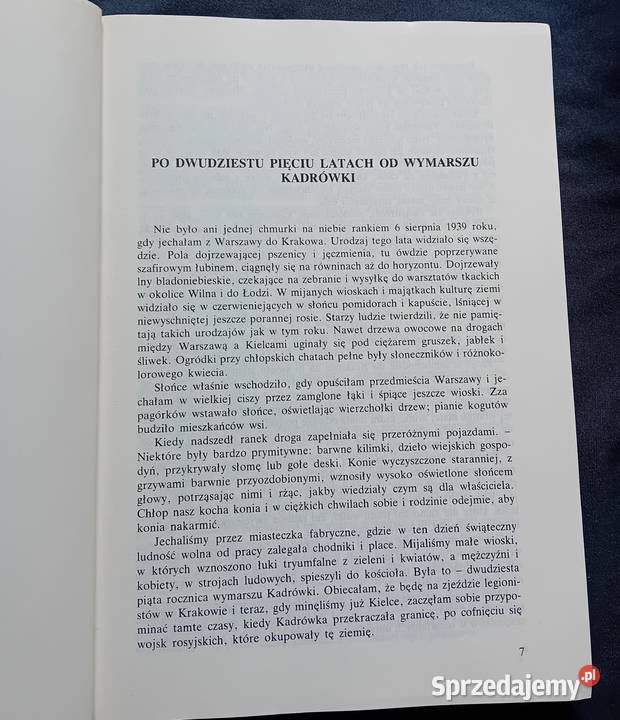 Aleksandra Piłsudska Wspomnienia Novum 1989 r wielkopolskie Koźminek