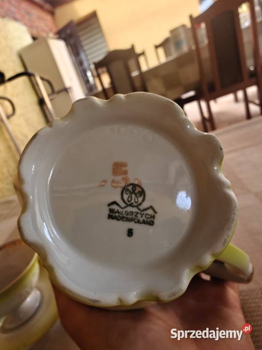 Porcelanowy serwis kawowy Wałbrzych Książ Kluczbork sprzedam