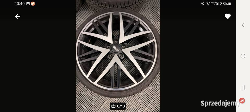Komplet kół 19 5x112 et45 8j Cms B1 Audi Skoda Samochodowe Starachowice