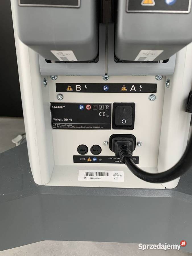 BTL EMBODY elektrostymulacja stan idealny sprzedam