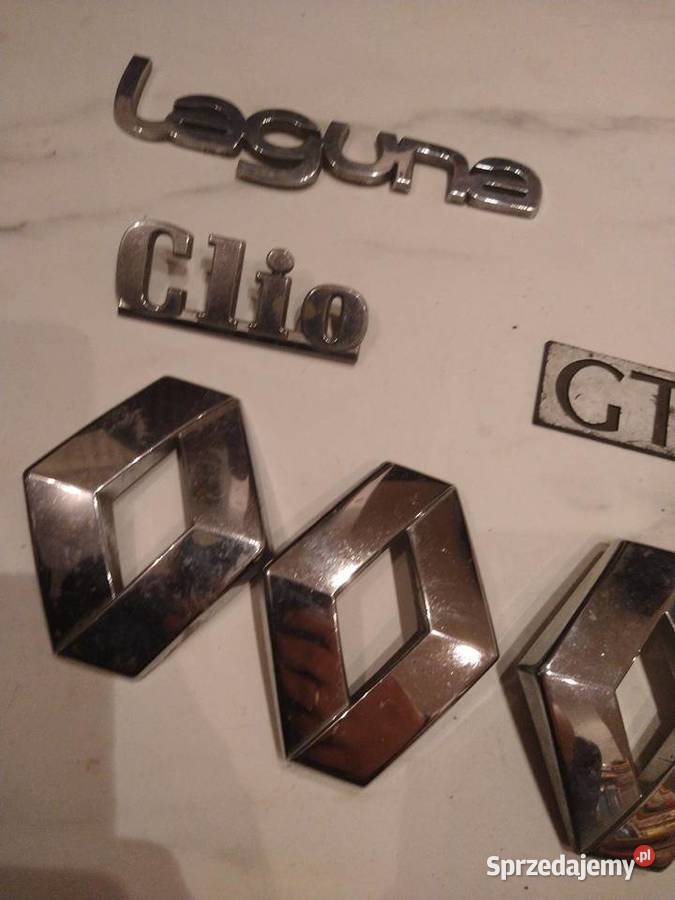 Emblemat Renault Laguna Clio GT osobowe Białe Błota