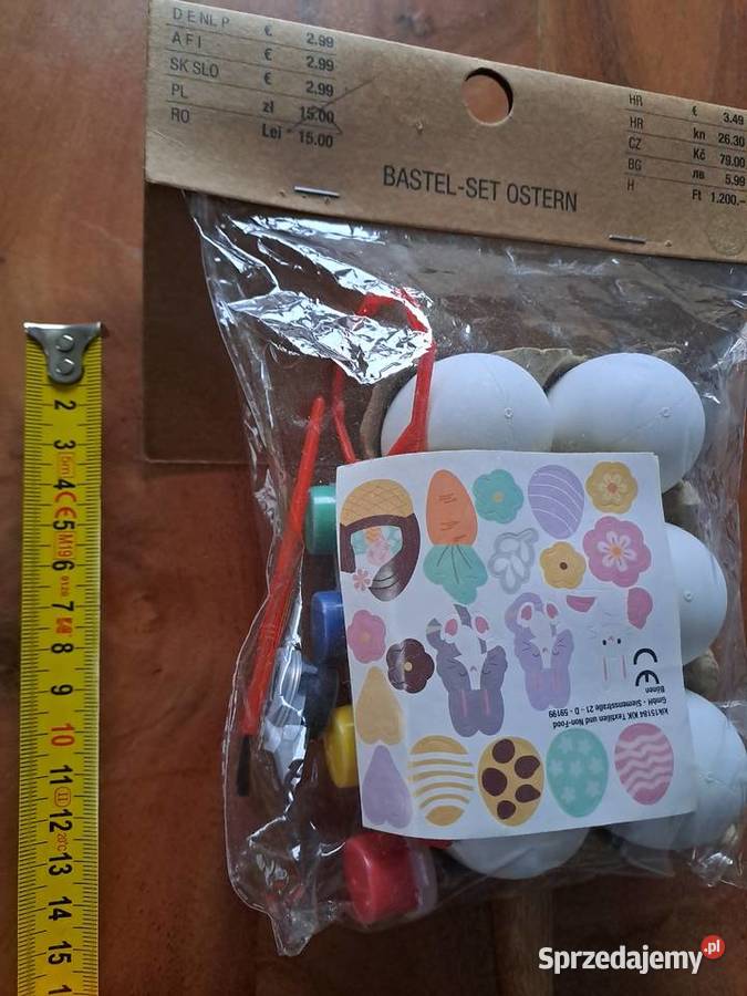 Zestaw do dekorowania jajka wielkanocne jajeczka Warszawa