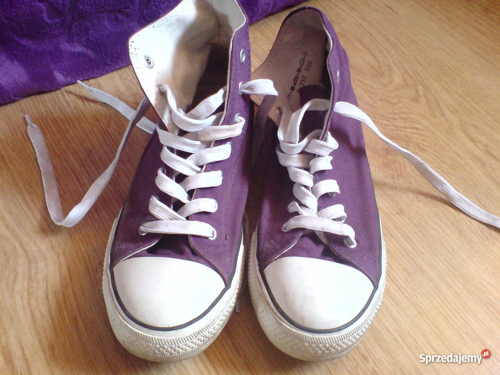 Fioletowe trampki DEICHAMNN Vty 39 dolnośląskie Brzeg Dolny