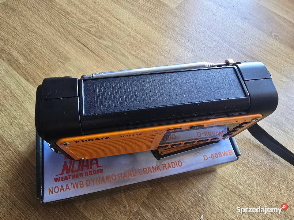 XHDATA D608WB Super Radio Awaryjne Solar Korba Tarnów sprzedam