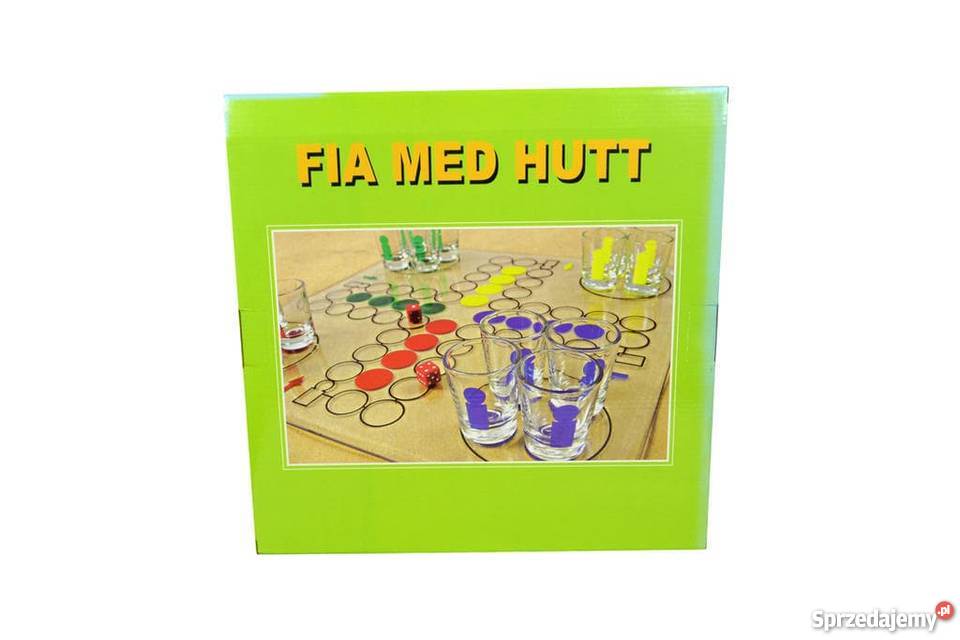 Gra alkochińczyk FIA MED HUTT 16 kieliszki 2 Zamość