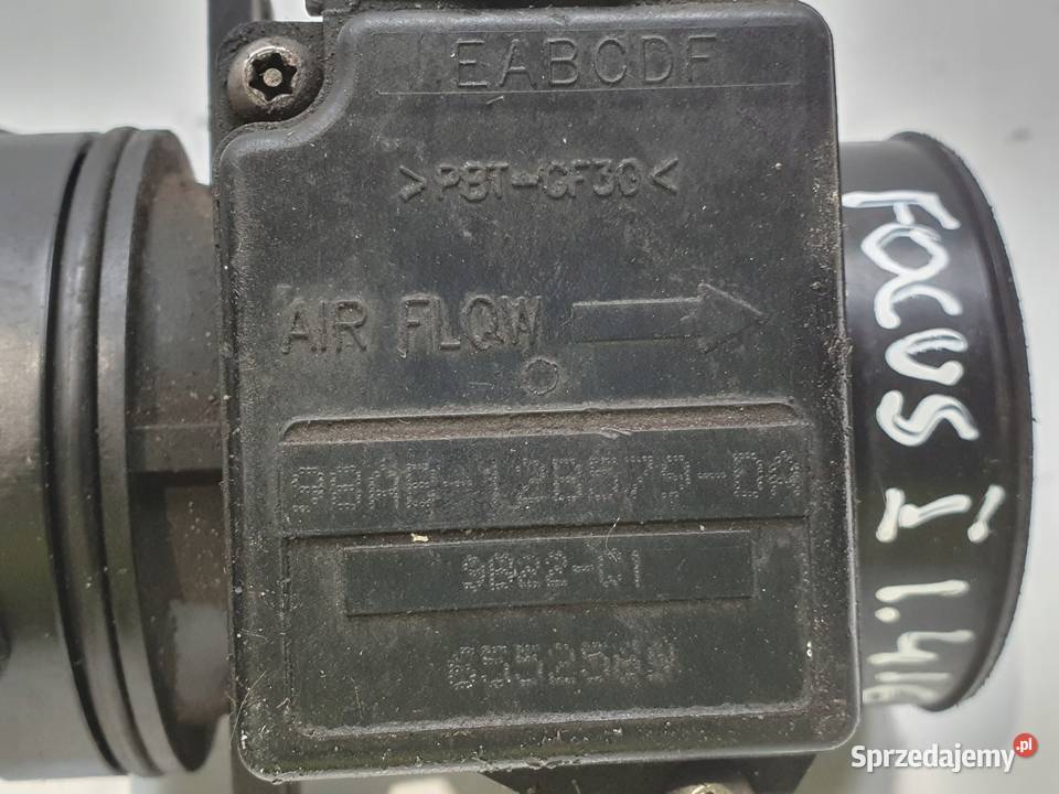 PRZEPŁYWOMIERZ POWIETRZA Ford Focus MK1 14 16V lubelskie Rudka