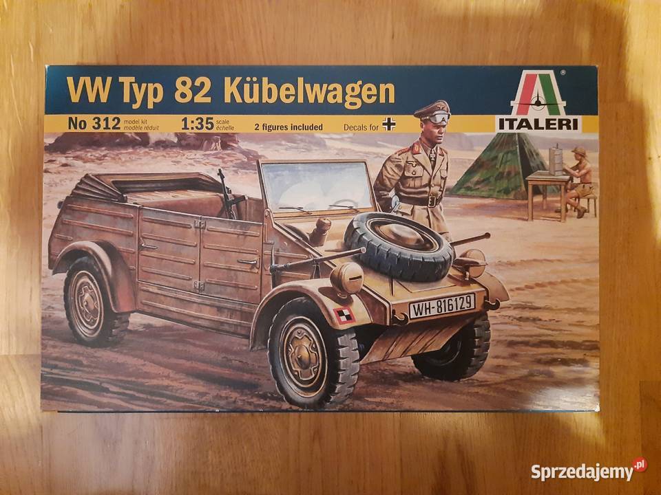 Model do sklejania Italeri VW Typ82 Kubelwagen Bochnia