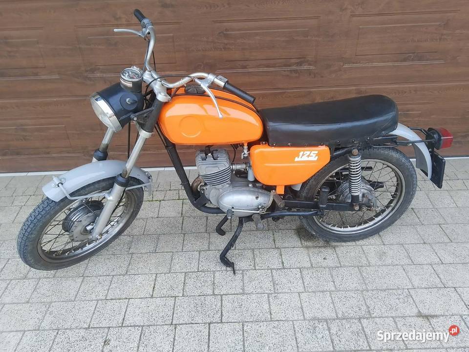 Wsk 125 kos 1982r zarejstrowana sportowy WSK Brodnica