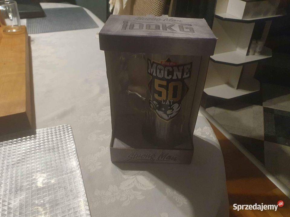 Kubek kufel Strong Man Z DEDYKACJĄ NA 50uRODZINY Tarnobrzeg