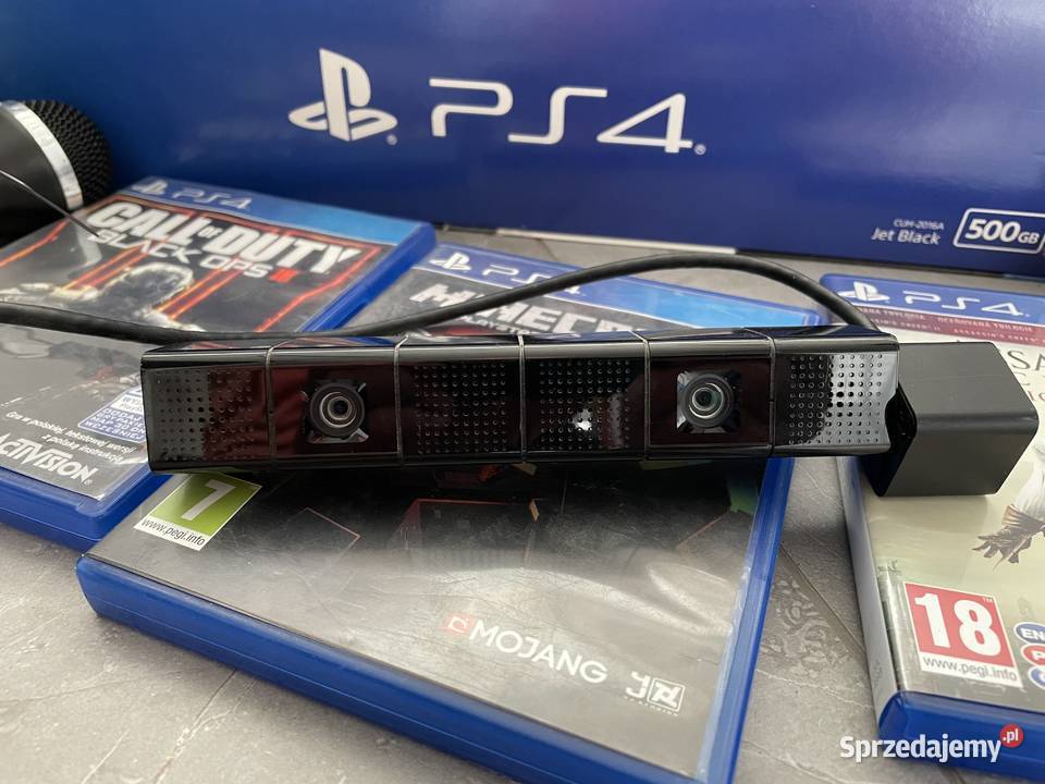 Sony 4 Slim 500GB Pady Kamerka Mikrofon Gry Inowrocław sprzedam