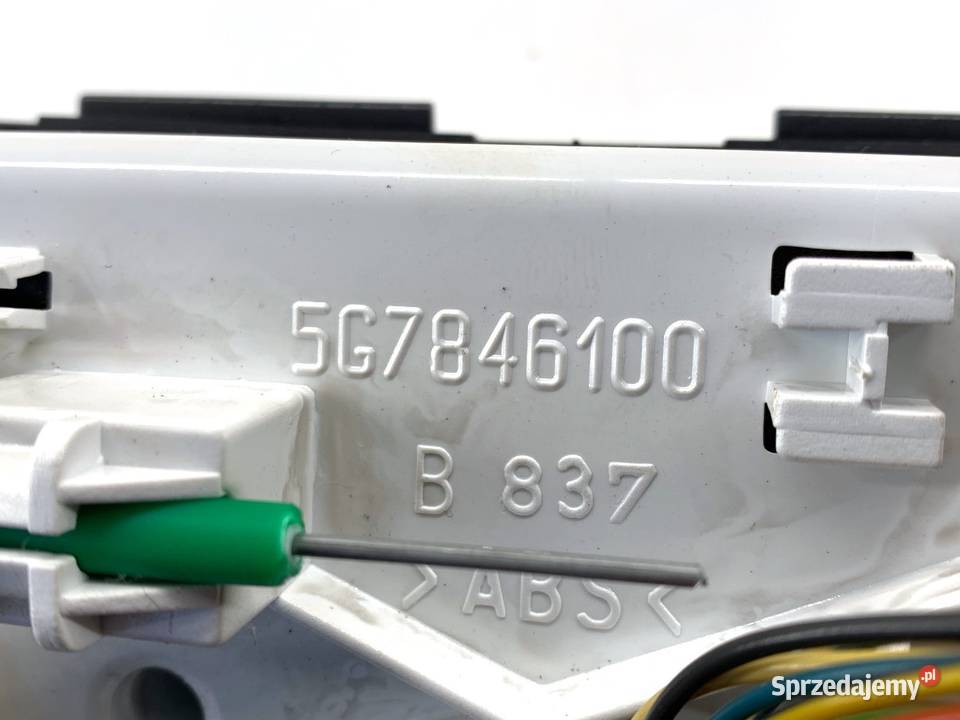 PANEL STEROWANIA NAWIEWU FIAT BRAVO II 5G7846100 sprzedam