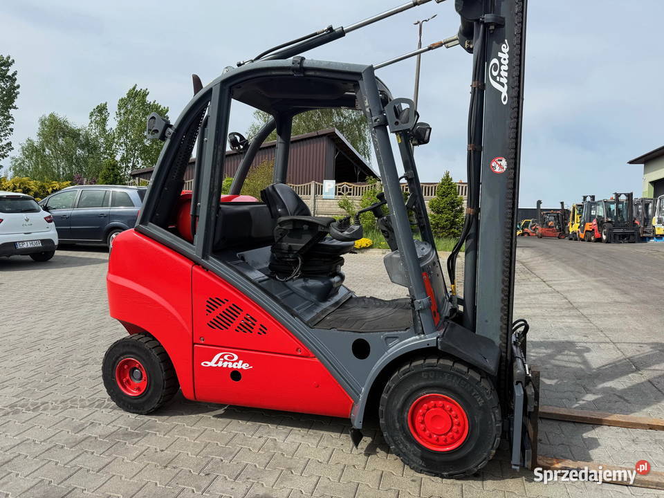 wózek widłowy LINDE H25T LPG 2500 41m przesuw łódzkie Działoszyn