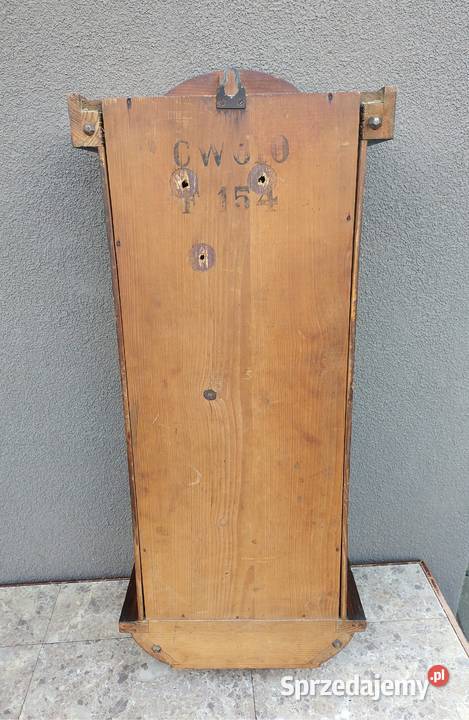 Szafka witrynka z obudowy starego zegara mocna pomorskie Tczew