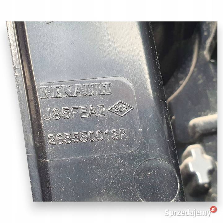 LAMPA LEWA Renault Scenic III 20092013 tylna Chełm
