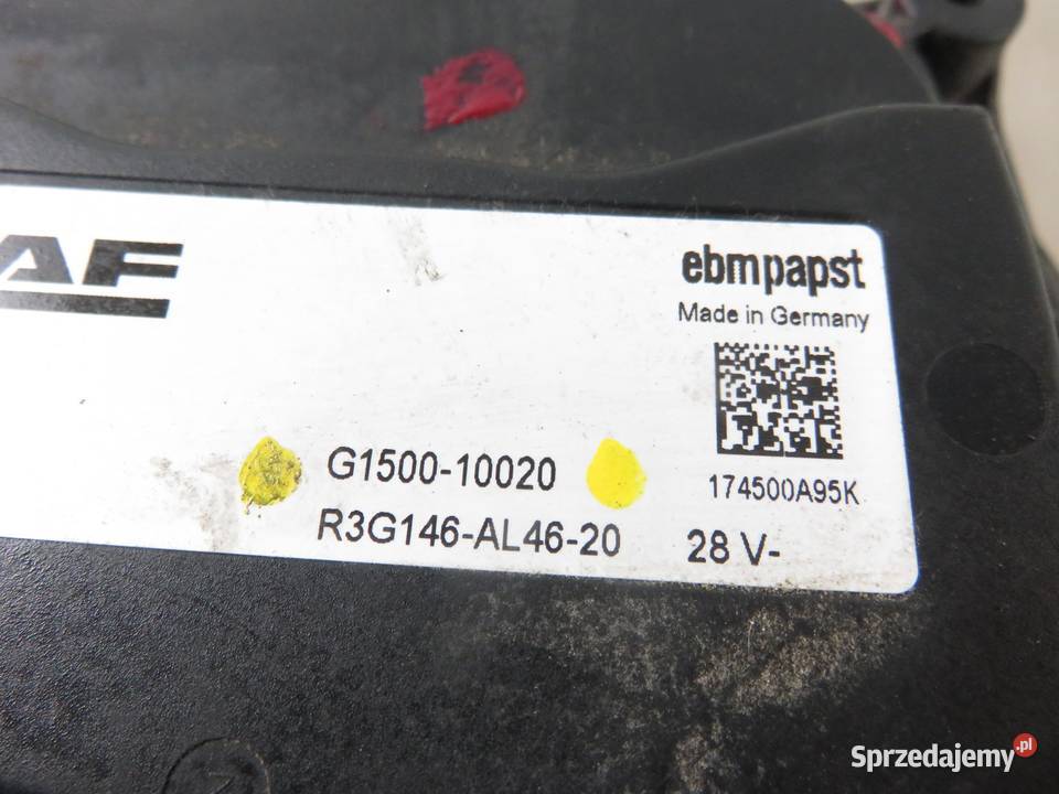 DMUCHAWA DAF CF G150010020 sprzedam