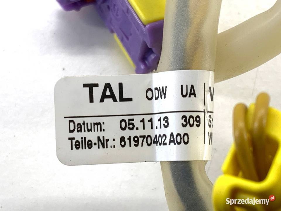 WIĄZKA PODUSZKI AIRBAG VW TIGUAN osobowe