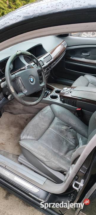 BMW E65 745i lpg INDVIDUAL Rok produkcji 2002 wielkopolskie Krajenka