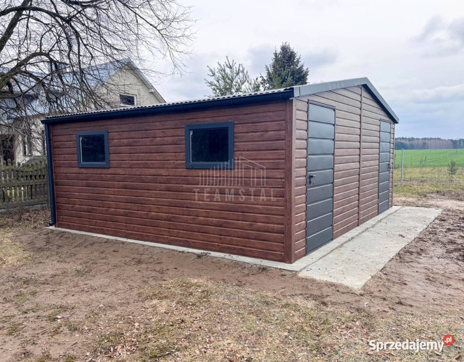 Schowek domek ogrodowy 6x4m 2x drzwi 4x okno Kościerzyna sprzedam