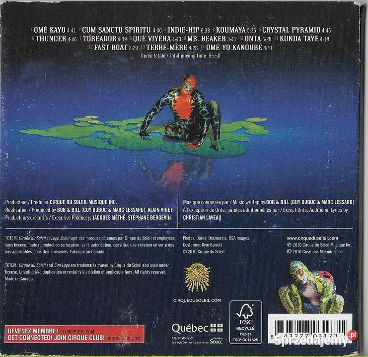 Cirque Du Soleil Totem