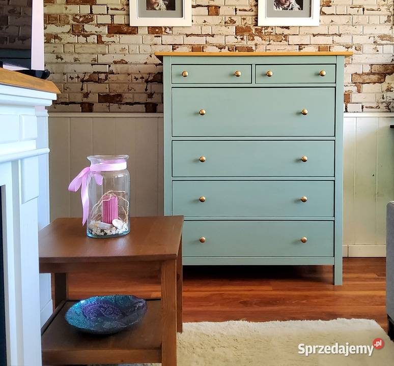Komoda drewniana ikea hemnes bielizniarka szafka Warszawa