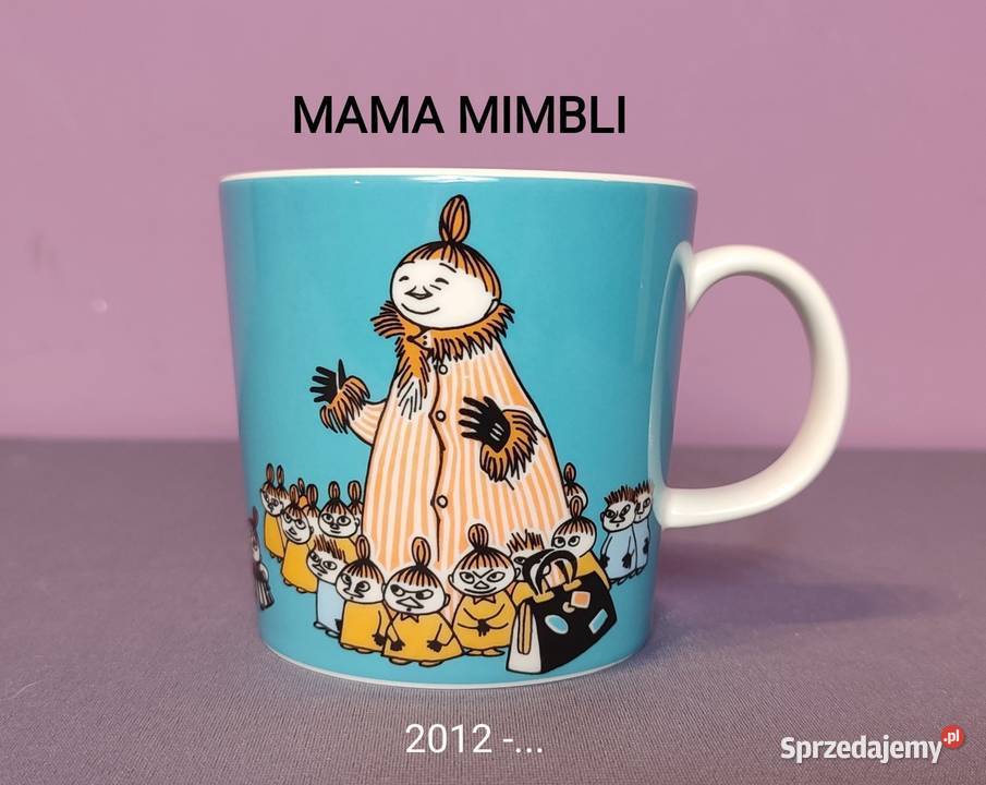 Muminki KUBEK Moomin Arabia Finland MAMA MIMBLI małopolskie Jasień sprzedam