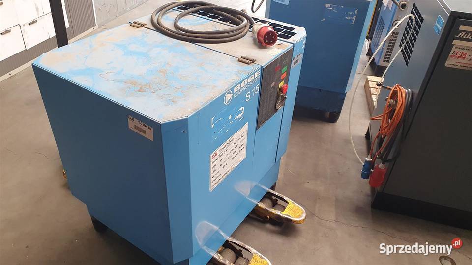 Sprężarka śr kompresor BOGE S15 11 KW sprzedam