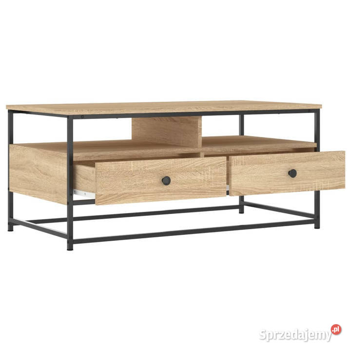 Stolik kawowy dąb sonoma 100x51x45 materiał Warszawa sprzedam