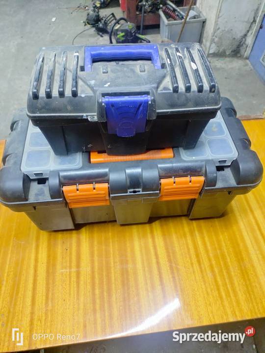 Dwie skrzynki narzędziowe Łubno