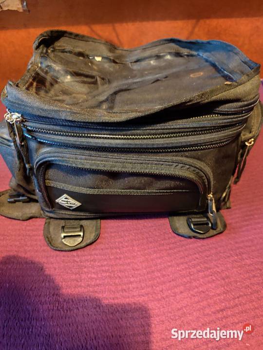 Torba tankbag na zbiornik moto detail Błaszki
