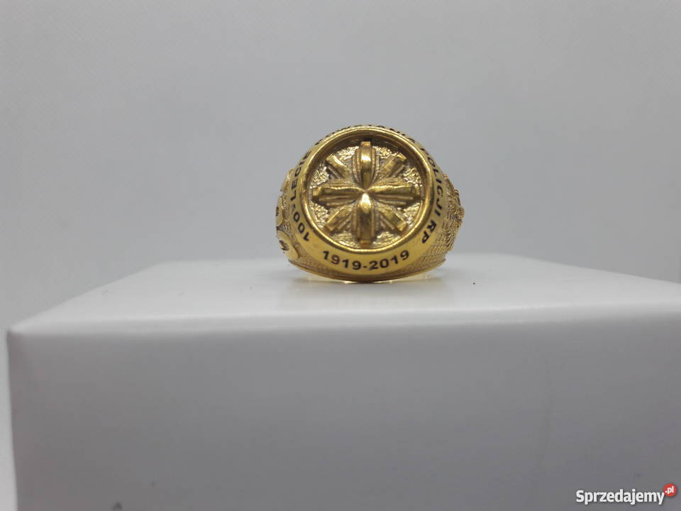 Pierścień okolicznościowy 100lecia Policji Bydgoszcz