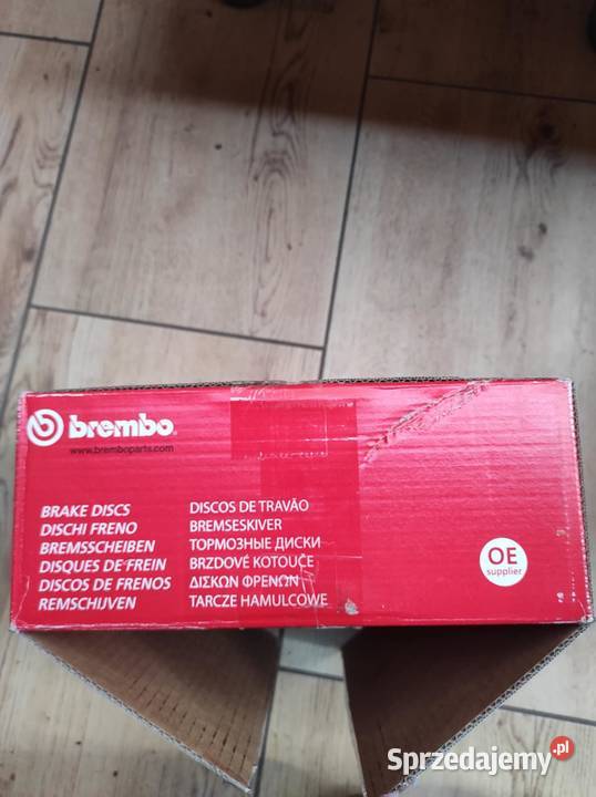 Tarcze hamulcowe firmy Brembo o numerze