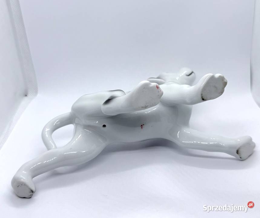 Figurka dalmatyńczyk Ręcznie malowana porcelana Kraków