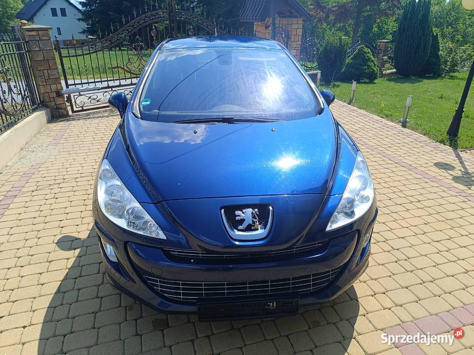 Peugeot 308 2007 r 135 przebiegu 16 benzyna 120 podkarpackie Jasło