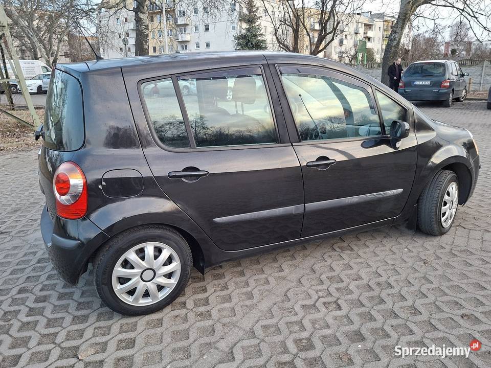 RENAULT MODUS 12e 2004r długie opłaty tanio dolnośląskie Wrocław