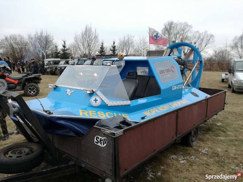 Poduszkowiec silniki Subaru i honda