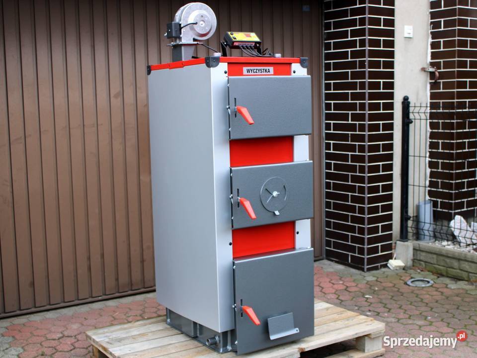 Kocioł piec 40KW do 350m2 na drewno i węgiel 3 Giżycko sprzedam