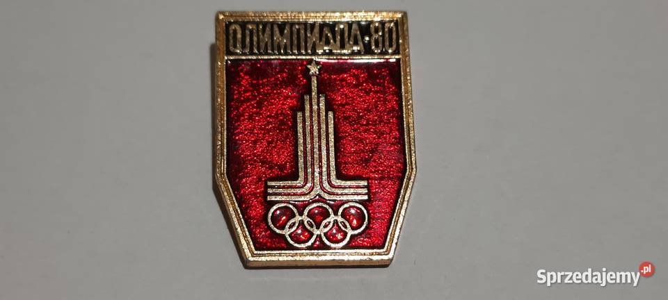 odznaki 3 Olimpiada Moskwa 1980 Rosja ZSRR 8 Pozostałe sprzedam