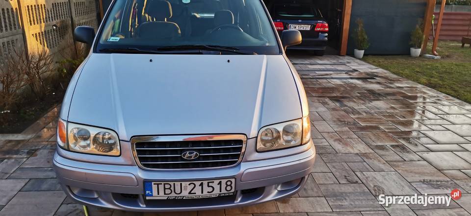 Hyundai Trajet 5 osób 660 LPG Przegląd OC Gowarczów