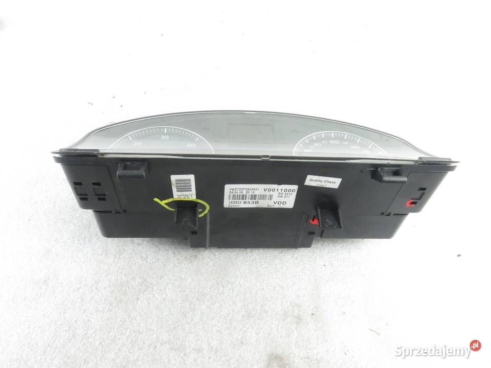 LICZNIK VW GOLF V 19 TDI 1K0920853B 110080246080 Liczniki i zegary